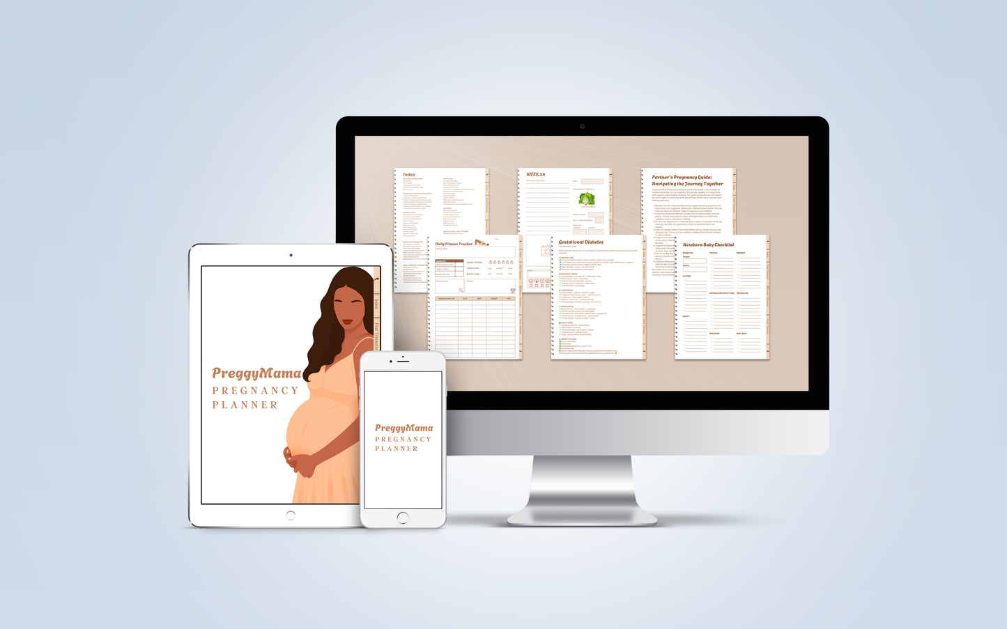PreggyMama Pregnancy Planner